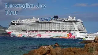 Norwegian Joy Ship Tour, Food & Activities (4K)