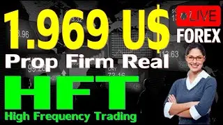 Profit 1.969 U$ TODAY - BEST HFT (High Frequency Trading) best SYSTEM CHALLENGE FUNDING MFF FTMO