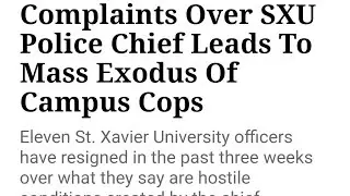 This is how bad cops react when a decent police chief brings standards. #acabdevil
