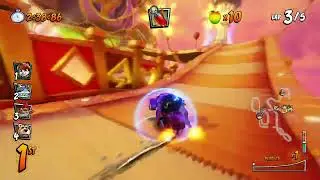 Crash&trade; Team Racing Nitro Fueled Hot Air Skyway With Yaya Panda