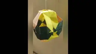 Cube transform into ball ||Moving paper antistress toy|| ganesh crafts
