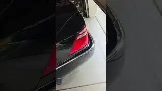 Черная Acura TLX почищена средством MAXL ONE с трифеном.