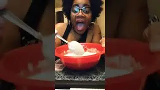 licked my soup bowl 🥣 clean!😋 ASMR