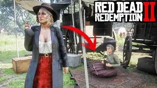 Karen and Mary-Beth have this interesting hidden dialogue about curses - RDR2