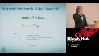 Beckstrom&rsquo;s Law   Rod Beckstrom Black Hat - USA - 2009