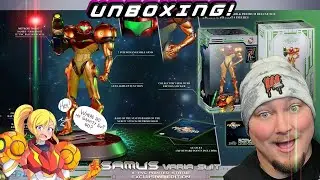 first4figures Metroid Prime Samus varia suit exclusive Edition Unboxing!