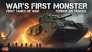 Terror And Metal: The Very First Tanks Of The WW1 | Greatest Tank Battles | war oepration| #history