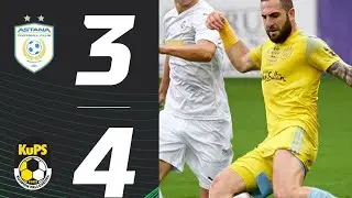 Астана Купс 3 - 4 Лига конференции Fc Kups  Fc Astana
