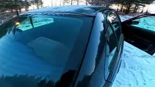 E36 328i light snow adventure 