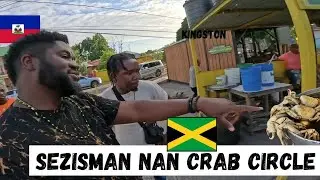 Gwo zen te pete nan Kingston Jamayik kote ki rele Crab Circle la 🇯🇲🇭🇹