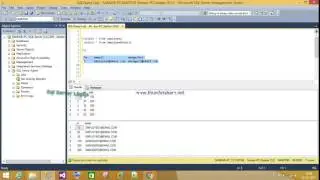 Getting Emails Of Employee's And  Managers Using Microsoft Sql Server