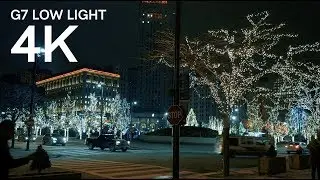 Panasonic Lumix G7 low light + 14-42MM Kit lens | 4k