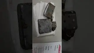 Zippo lighter that fell out of the frame in the 68 wagon is actually a 1968 lighter also! @zippo