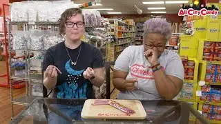 Wild New Flavor! Sour Power Wild Cherry Candy Straws Taste Test - All City Candy Unwrapped