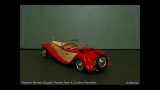 Western Models Bugatti Royale Esders Red