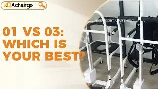 Comparing Video, Patient Lift Transfer Chair - Model: AOPLYW03 Vs AOPLYW01-1