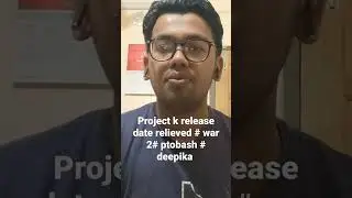 #projectK release date #prabhas #depikapadukon #war2 update