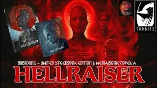 Hellraiser - Das Schloss zur Hölle (2022) I Limited Steelbook & Mediabook Cover A Edition I Turbine