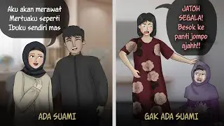 MENANTU LUCKNUT - Bermuka Dua untuk Singkirkan Mertua  | Kartun Animasi Drama