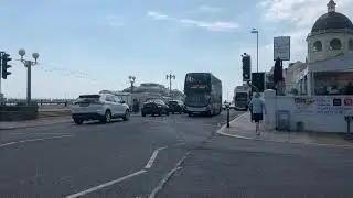 STAGECOACH BUS ROUTE PULSE PASSING THROUGH THE STEYNE GARDENS WORTHING