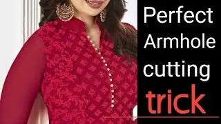 കുർത്തിയുടെ കൈകുഴി ഇതുപോലെ നല്ല ഷേപ്പ് കിട്ടാനുള്ള ട്രിക്ക്(part1)