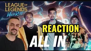ALL IN - Weird Genius ft. Tabitha Nauser  League of Legends Wild Rift REACTION