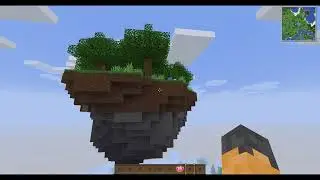 Minecraft: Flying around a fantasy landscape