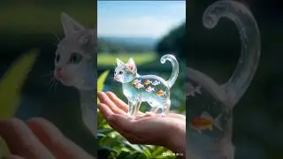 Cutest miniature crystal animals in the world 🌎 😍😘 #trending #miniature #crystals #ai