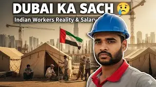 Dubai Ki Asli Zindagi 😔 | Indian Labour Salary, Room & Struggle life 