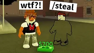 Троллинг случайных людей с НЕВИДИМЫМ ГЛИТЧЕМ в Roblox Da Hood