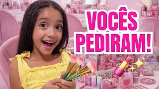 Vocês pediram… e eu resolvi gravar 💄⭐