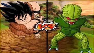 Dragon Ball Z: Budokai Tenkaichi 3 - Yajirobe VS Saibaman [COM VS COM]