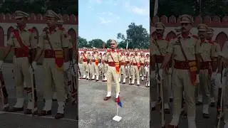 Focused and ready: #jkpolice during parade rehearsal for Independence Day. 🇮🇳#paraderehearsal