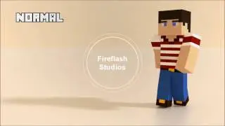 Minecraft animation practice - Different types of walking