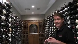 A Contemporary Home Wine Cellar Tour & Walkthrough | Harvest Wine Cellars and Saunas