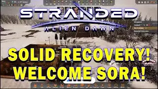 Stranded: Alien Dawn - Solid Recovery Finally Takes Hold, Welcome Sora - 2023 Live Gameplay - Part 7