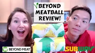VEGAN Meatballs at SUBWAY?? // Beyond Meatball Sub REVIEW