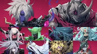 Shadow transformations of Kurt, Gotthold, Carina, Alberta, Zasha, Rose, Sai, Hati, Dimitri, and Lyn