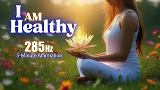 5-Minute Healing Meditation: 285Hz Frequency | Align with Physical Restoration