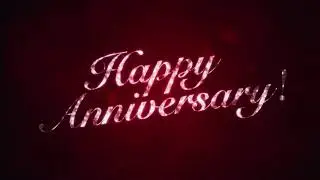 Happy Anniversary Background Loop