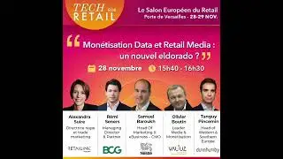 Programme de conf&eacute;rences Tech for Retail 28 novembre 2022