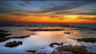 Nature relaxation film mediterranean ocean floor in free diving 4k ultra HD in clearer waters.