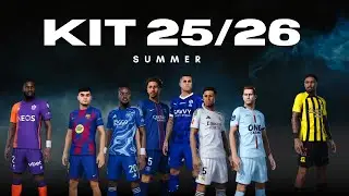PES 2021 / Football Life 2025 &ndash; Мегакомплект формы, сезон 25/26, лето | Полное обновление комплек...