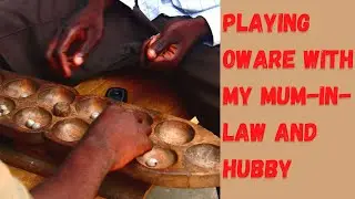 PLAYING &ldquo;OWARE &ldquo; WITH MUM AND HUBBY. LET&rsquo;S SEE WHO WINS.#oware#love#priscyzion#workandplay