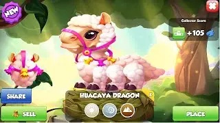 Hatched Huacaya Dragon-Dragon Mania legends | Chapter 15 Huacaya Double trouble event | DML