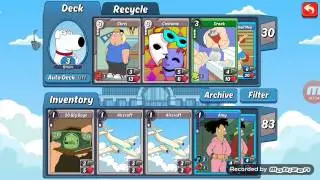 Animation throwdown deck