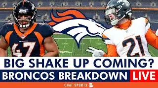 Denver Broncos News & Rumors LIVE: Bring Back Former Broncos Linebacker? + CB Position Battle?