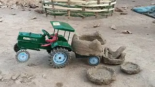 Pihu ke liye mini tractor laya kitchen saman diy tractor video