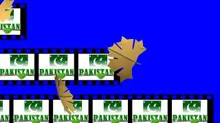 14th August Independence Day Pakistan blue screen ,independence day background green screen, no 3