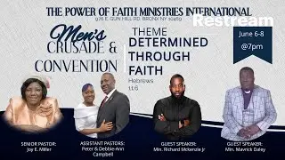 Men's Crusade and Convention Sunday Night Service | June 8, 2025